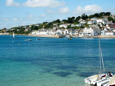 St Mawes on the Roseland Peninsula in Cornwall.