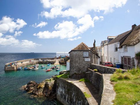 Coverack, a small harbour on the Lizard Peninsula in Cornwall.