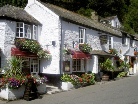 A traditional pub in Cornwall.