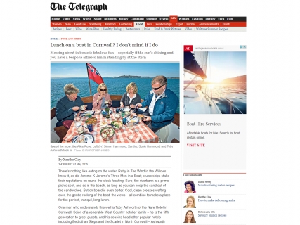 The Nare in The Telegraph lifestyle.