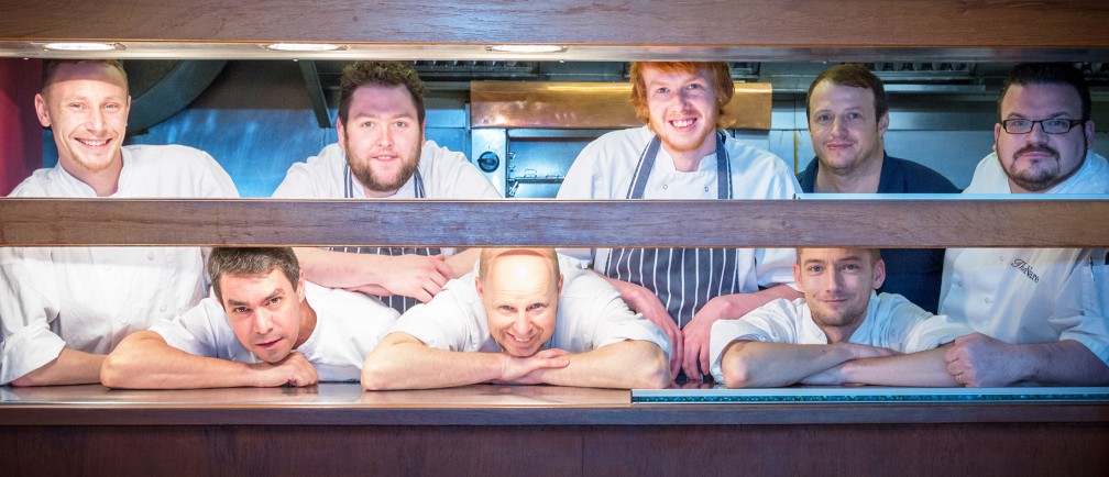 The kitchen team at The Nare in Cornwall.