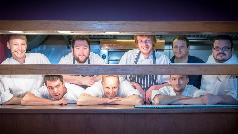 The kitchen team at The Nare hotel.