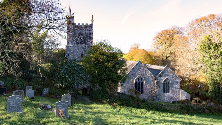 Veryan church, Cornwall.